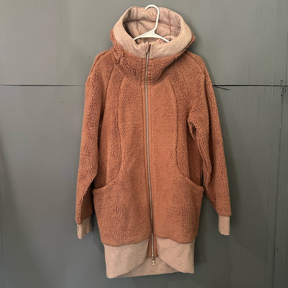 Lululemon Reversible Fleece Scuba Jacket - 6